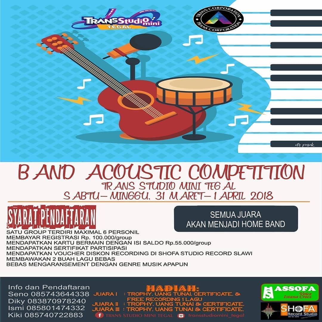  EVENT TEGAL -BAND ACOUSTIC COMPETITION