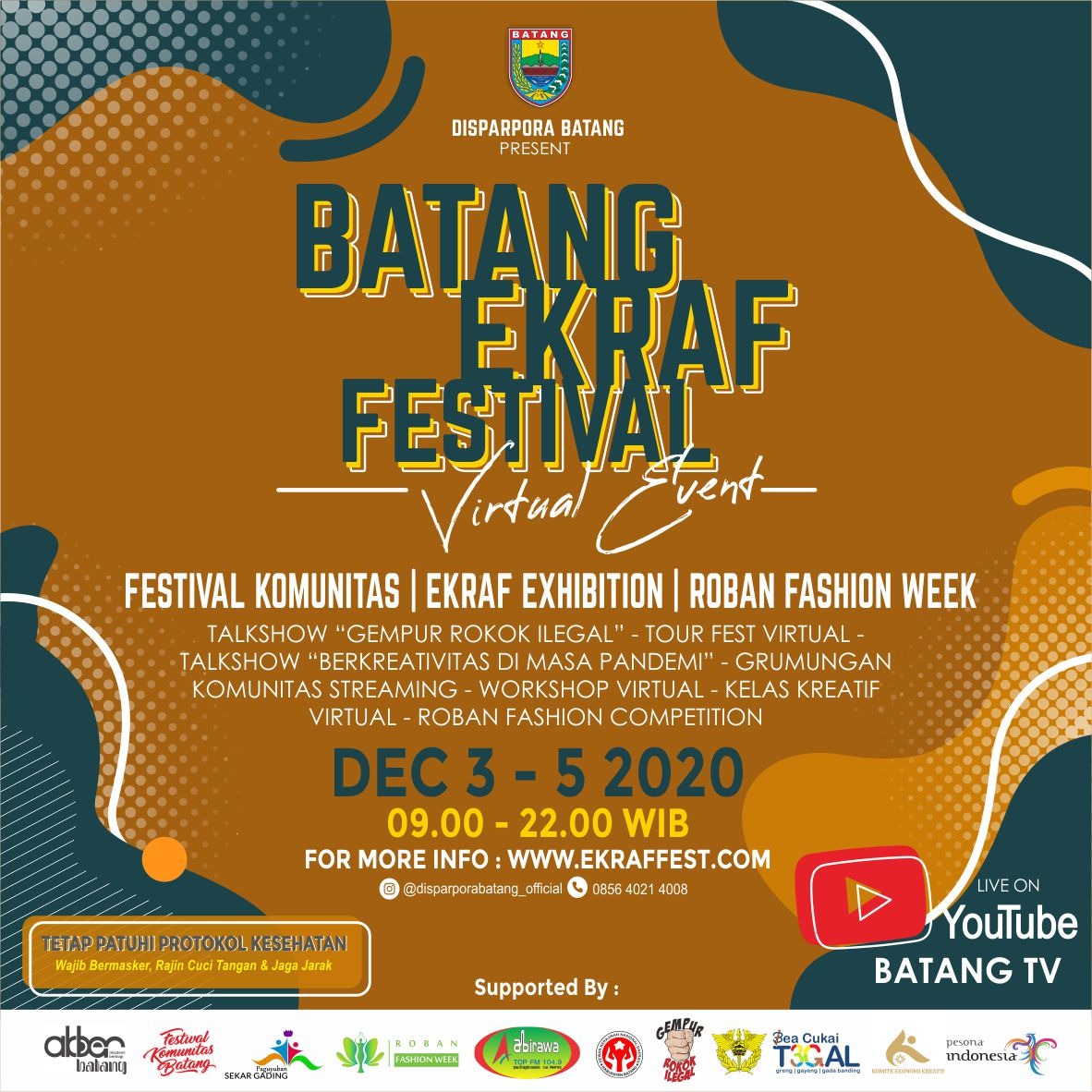 batang ekraf festival virtual event