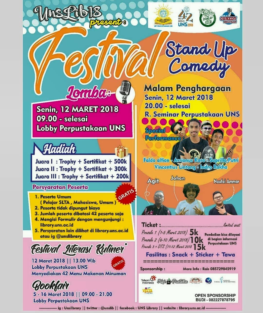 EVENT  SOLO - FESTIVAL STAND UP COMEDY