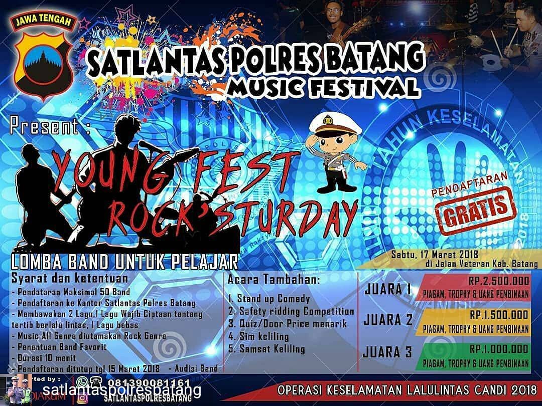 EVENT BATANG - SATLANTAS POLRES BATANG MUSIC FESTIVAL