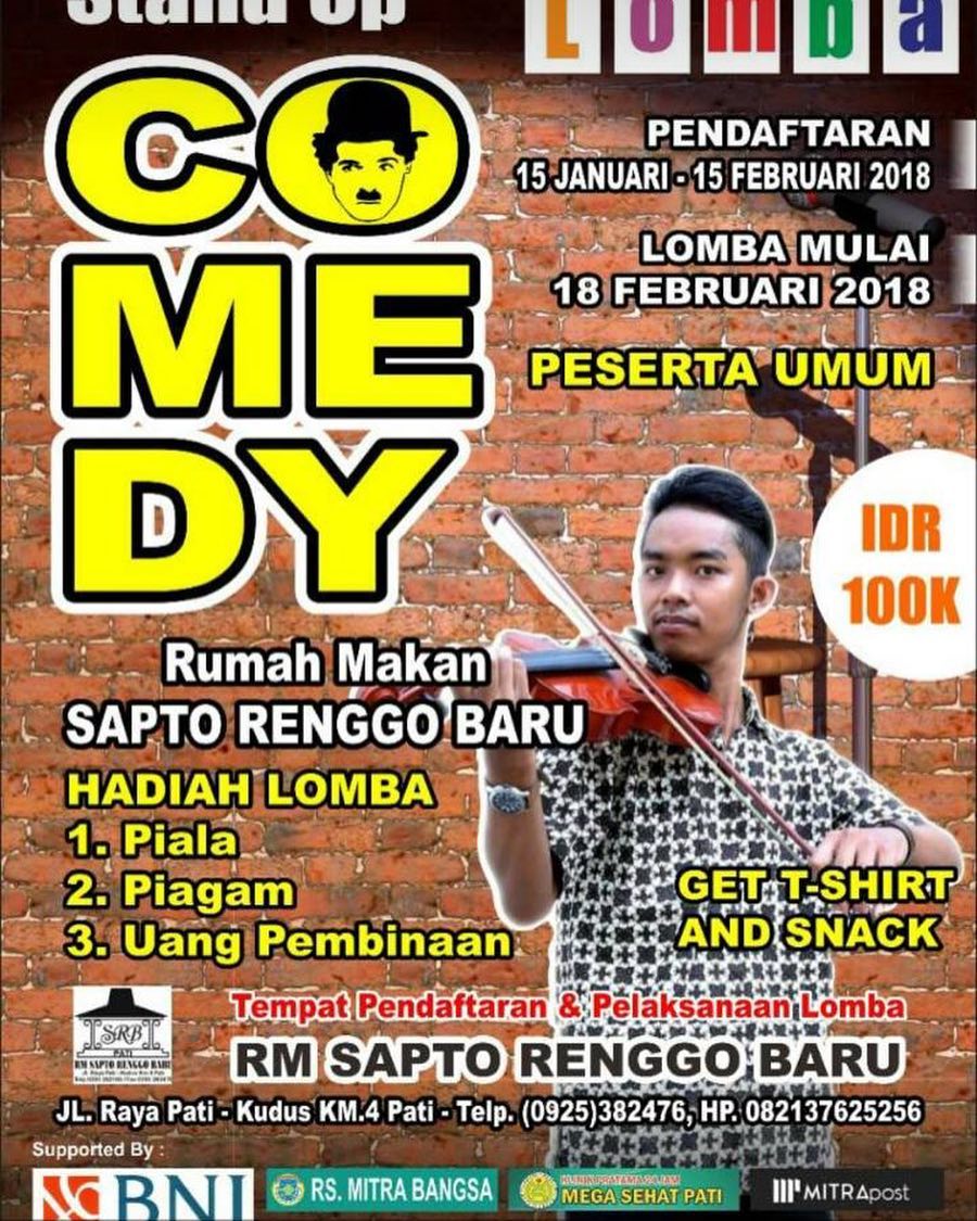 EVENT PATI - LOMBA STAND UP COMEDY