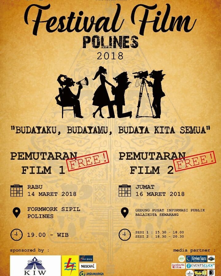 EVENT SEMARANG - FESTIVAL FILM POLINES 2018