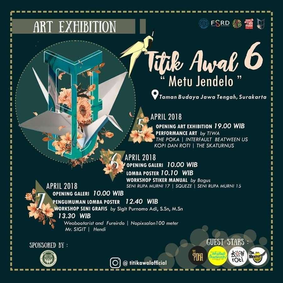 EVENT SOLO - ART EXHIBITION TITIK AWAL 6 