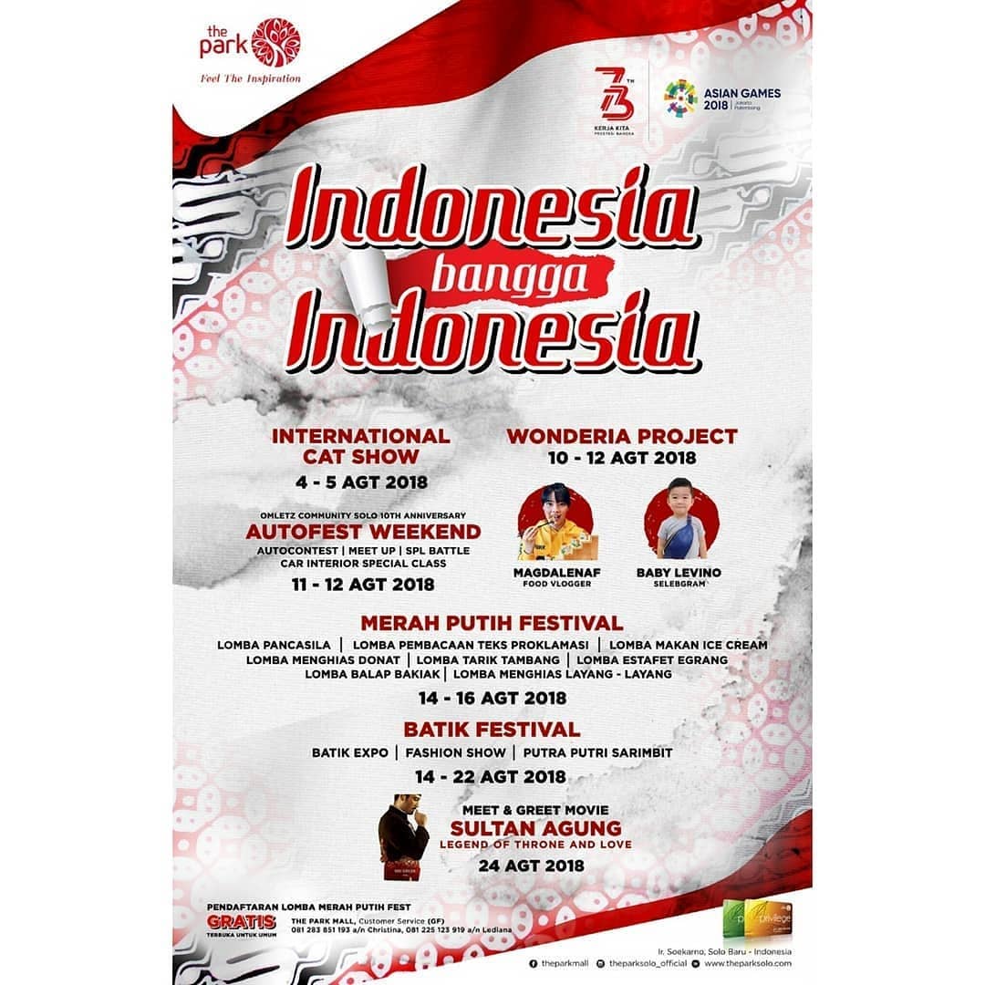 EVENT SOLO - INDONESIA BANGGA INDONESIA