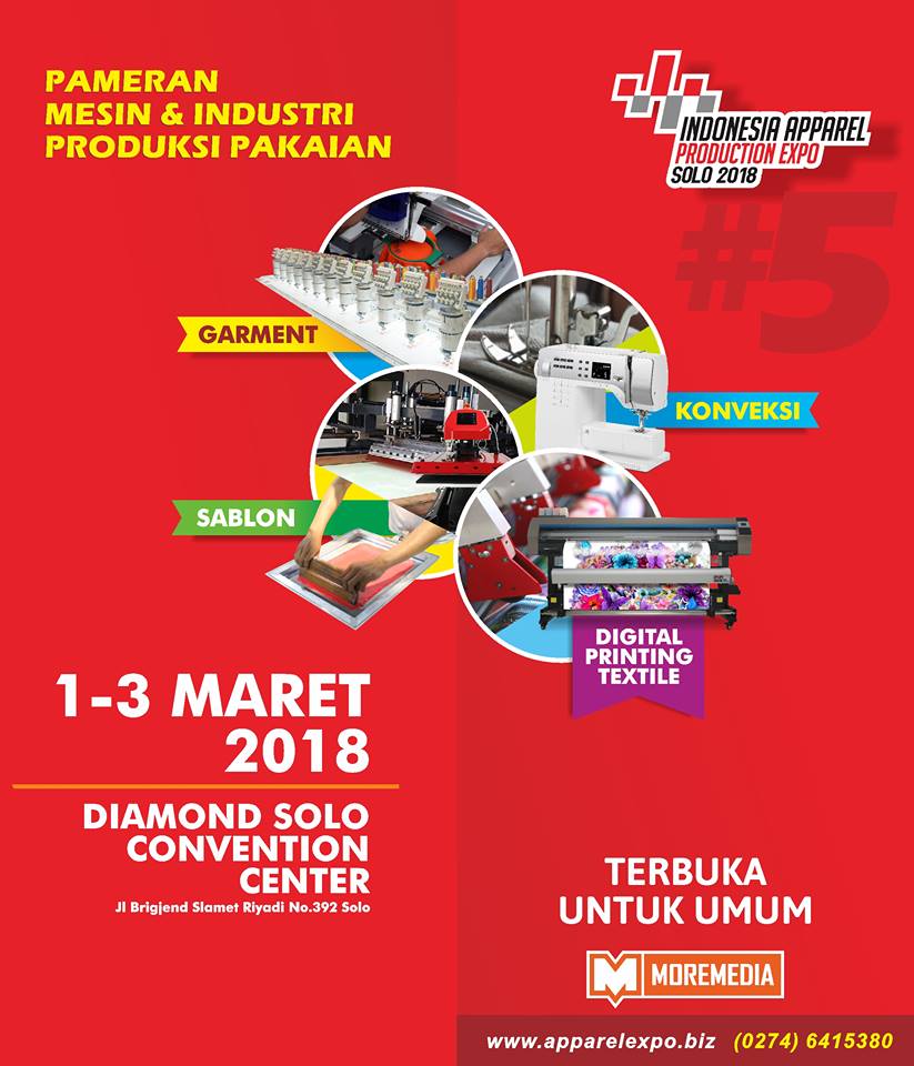 EVENT SOLO - INDONESIA APPAREL PRODUCTION EXPO (IAPE) SOLO 2018