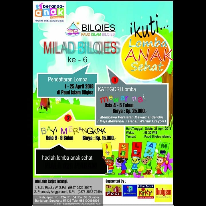EVENT SOLO - LOMBA ANAK SEHAT