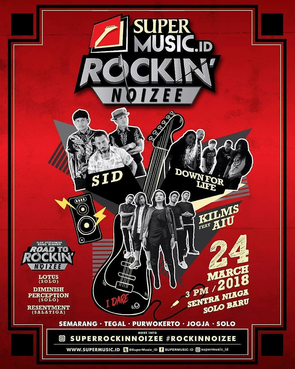EVENT SOLO - ROCKIN NOIZEE 2018 “READY TO ROCK YOUR CITY”