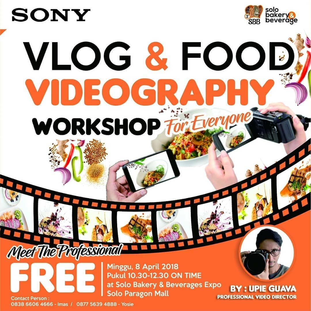 EVENT SOLO - WORKSHOP “SIMPLE VLOG AND VIDEOGRAPHY”