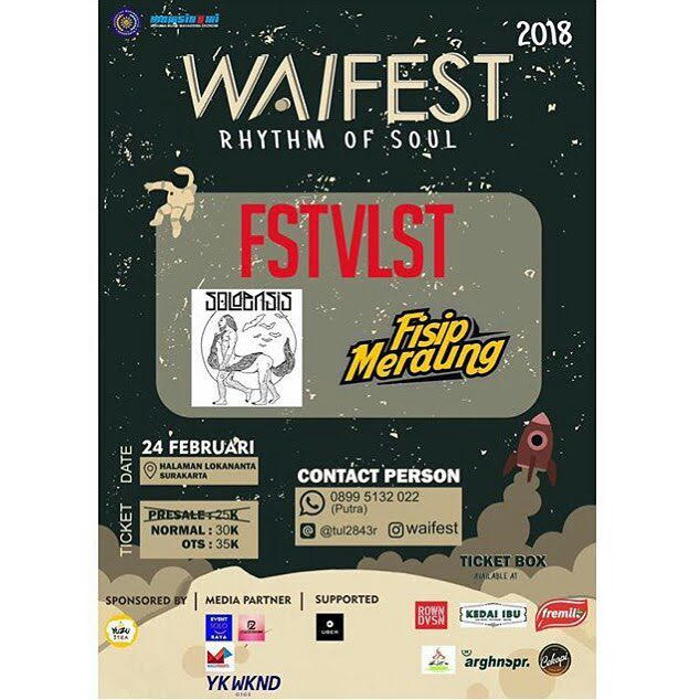 EVENT  WAIFEST 2018 DI UMS SOLO