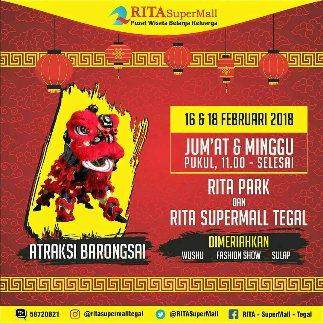 EVENT HAPPY CHINESE NEW YEAR RITA SUPERMALL TEGAL 