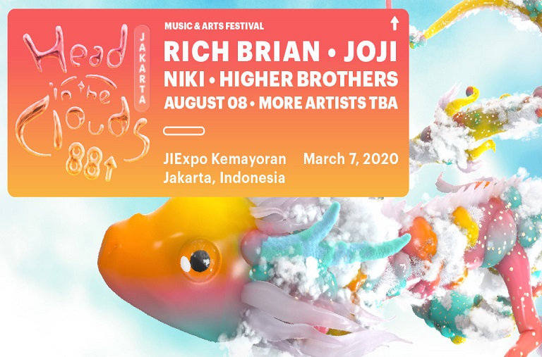 EVENT JAKARTA : HEAD IN THE CLOUDS 88 RISING