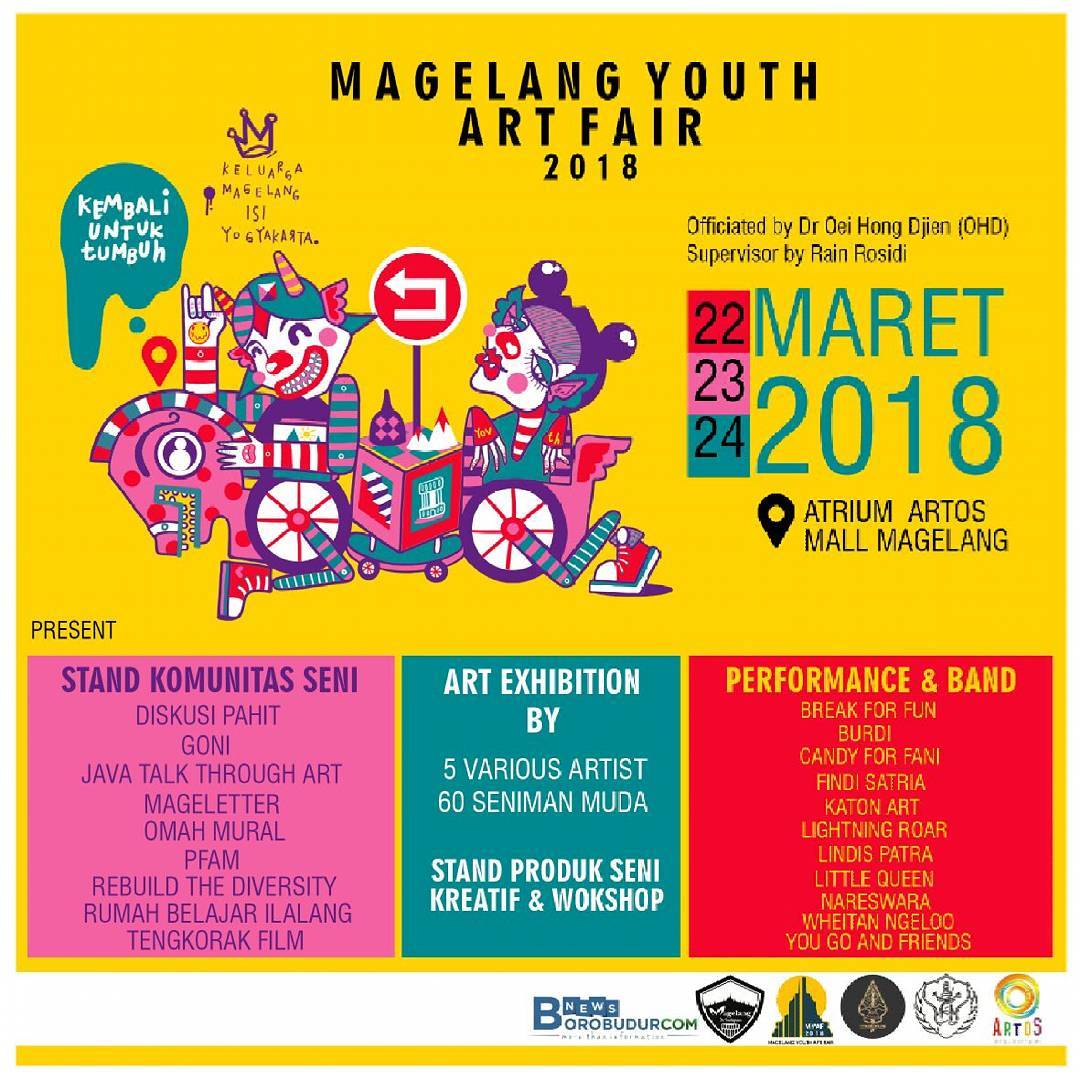 EVENT MAGELANG- MAGELANG YOUTH ART FAIR 2018