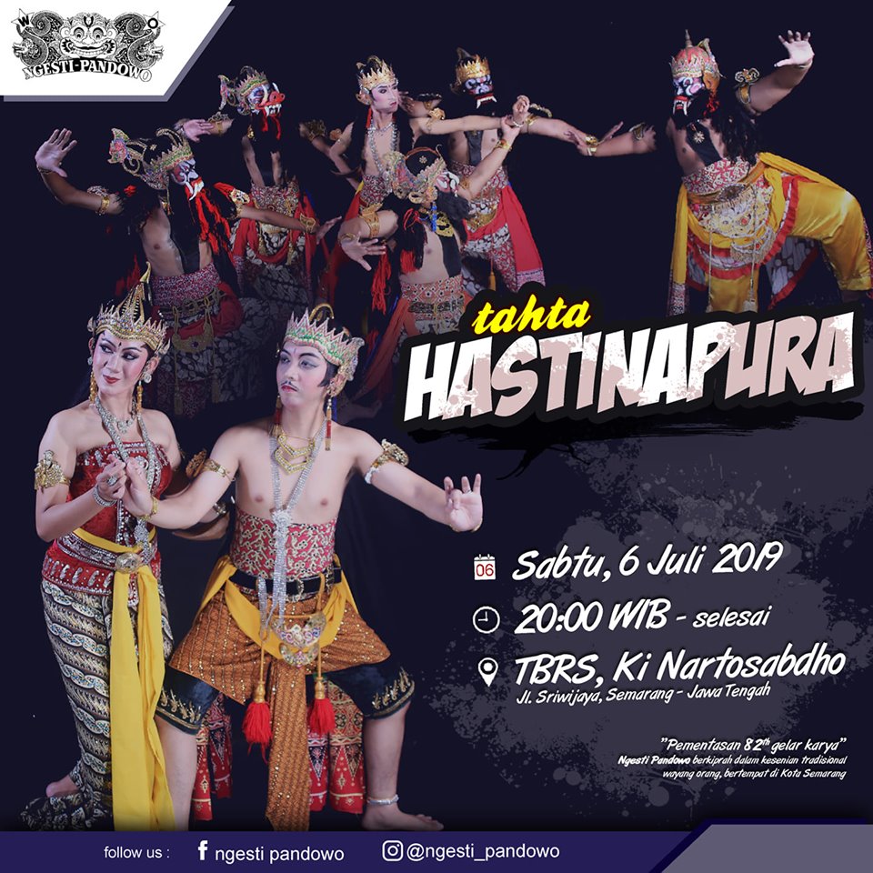 EVENT SEMARANG :   PEMENTASAN 82TH WAYANG ORANG NGESTI PANDOWO 