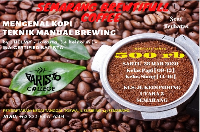 EVENT SEMARANG : SEMARANG BREWTIFULL COFFEE