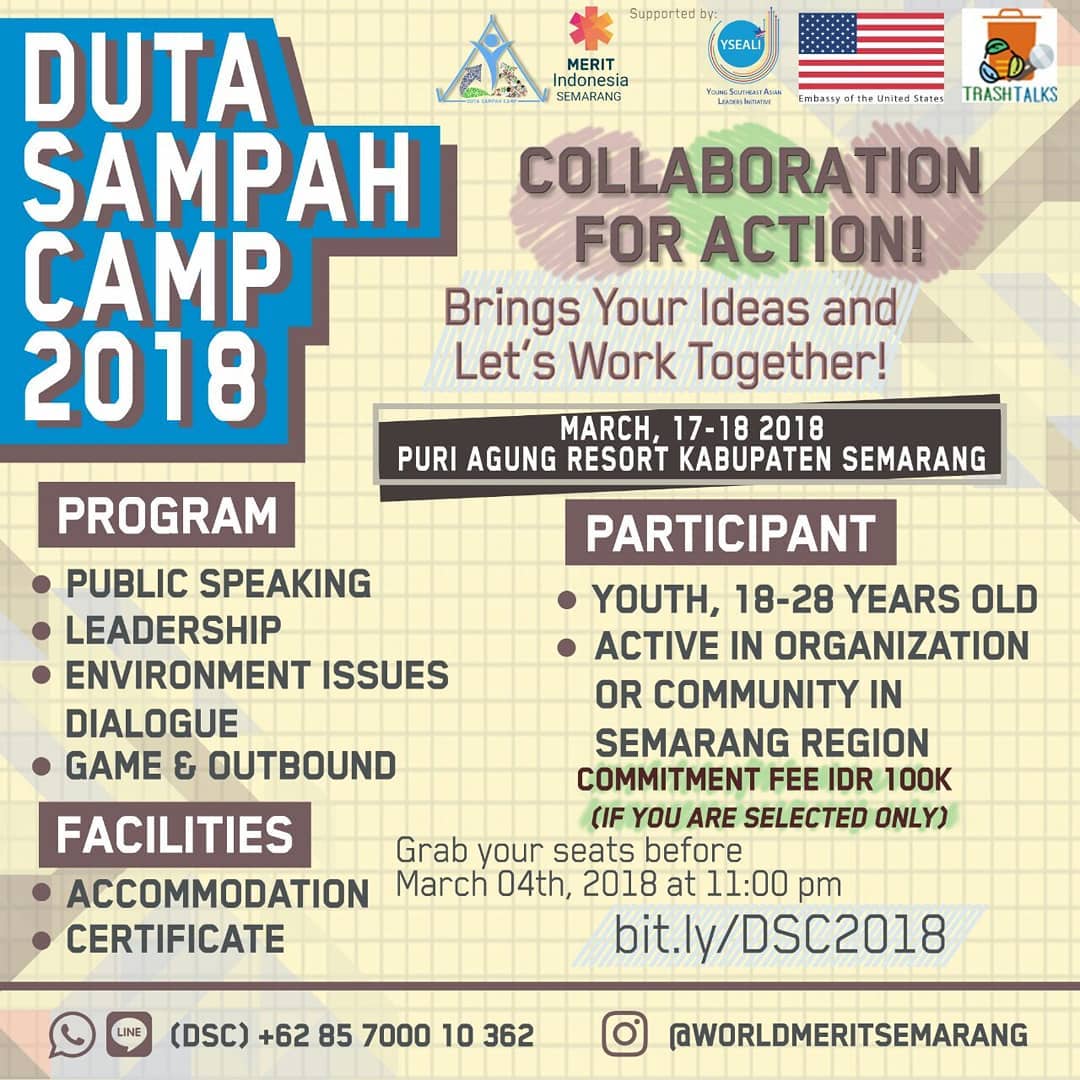 EVENT SEMARANG-DUTA SAMPAH CAMP 2018