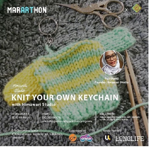 EVENT SEMARANG KNIT YOUR OWN KEYCHAIN
