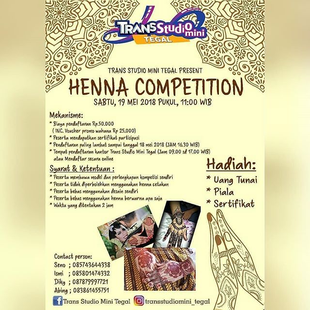 EVENT TEGAL- HENNA COMPETITION