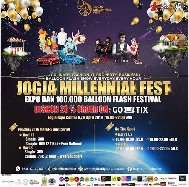 EVENT YOGYAKARTA - JOGJA MILLENNIAL FEST