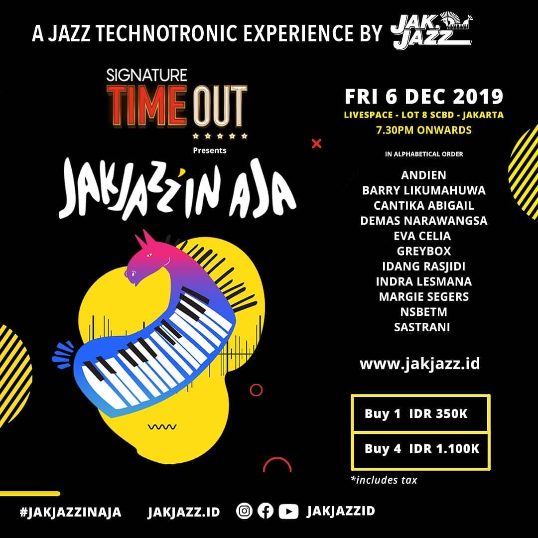 EVENTS JAKARTA : JAKJAZZ KICK OFF CONCERT 2019