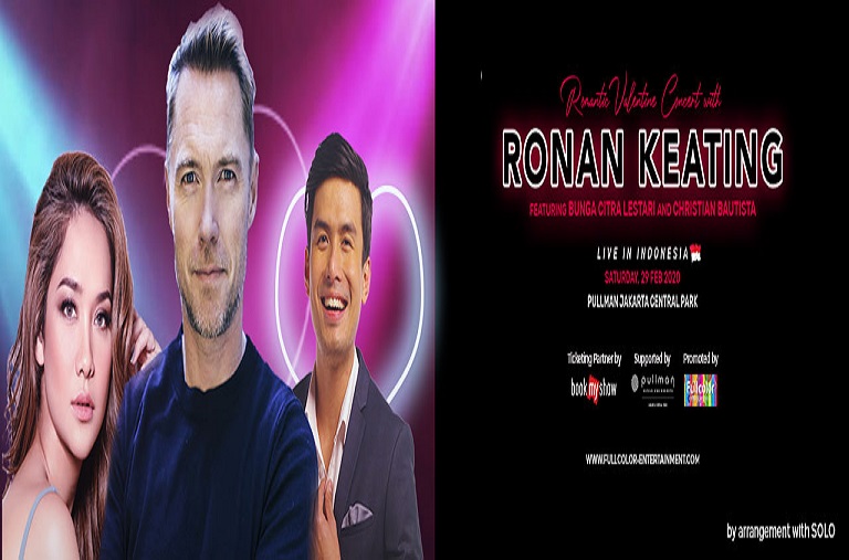 EVENTS JAKARTA : ROMANTIC VALINTINE CONCERT X RONAN KEATING