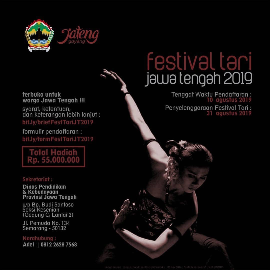Jateng Live Event Festival Tari Jawa Tengah 2019