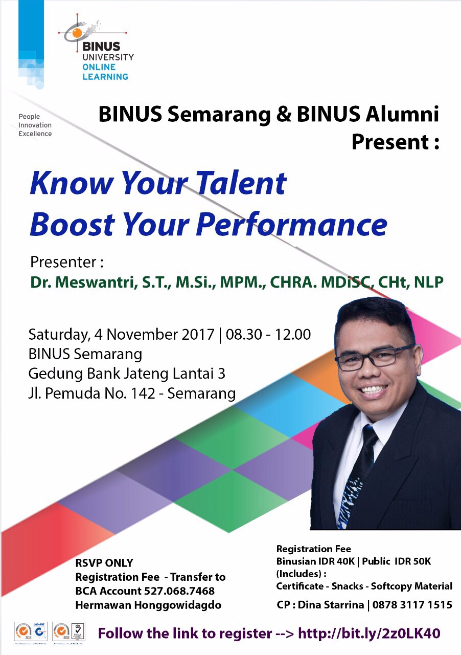 KNOW YOUR TALENT BOOST YOUR PERFORMANCE