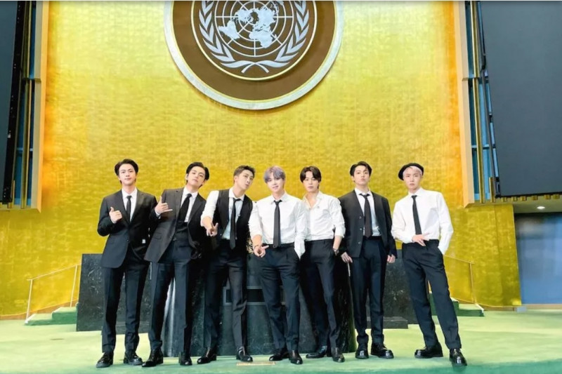BTS Bagikan Pesan Harapan Untuk Generasi Mendatang, Lakukan Permission To Dance Di Perserikatan Bangsa-Bangsa