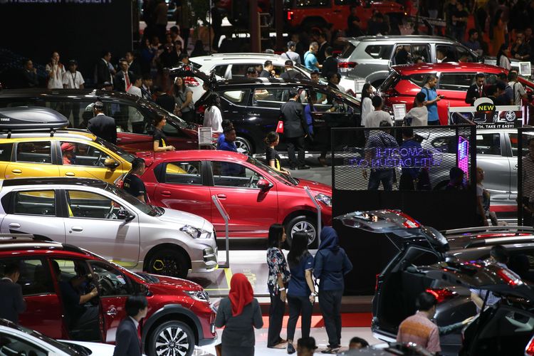 Pameran Indonesia International Motor Show 2019 di JIExpo, Kemayoran, Jakarta Pusat