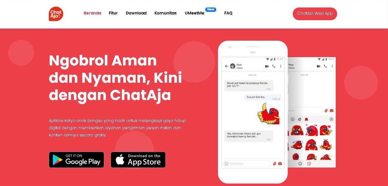 ChatAja Aplikasi karya Anak Bangsa