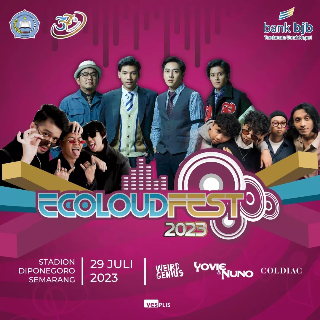 Ecoloudfest 2023 Konser STIE Semarang