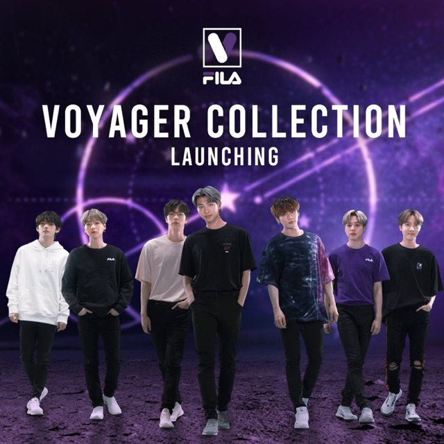 FILA x BTS VOYAGER COLLECTION