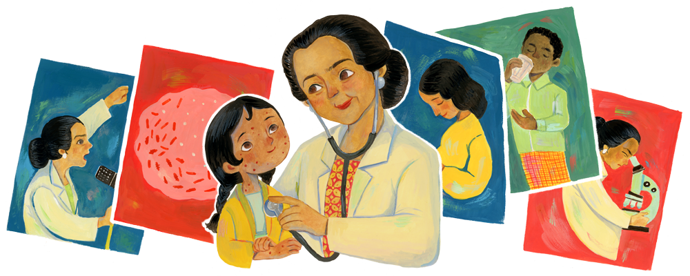 Google Doodle : memperingati Dr. Julie Sulianti Saroso