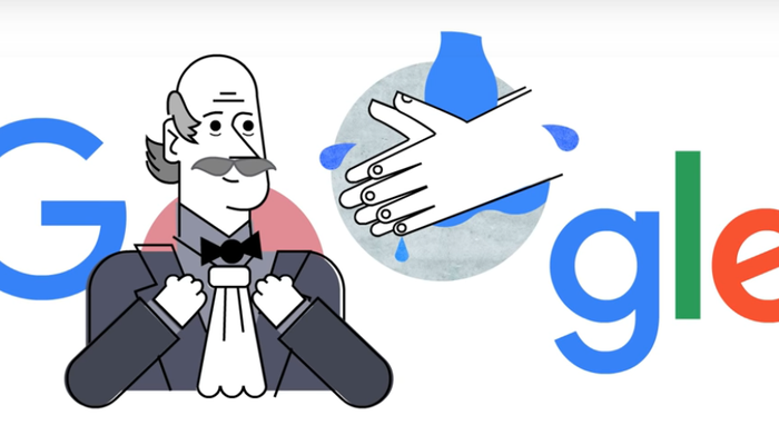 Google Doodle Menghormati Pelopor Cuci Tangan Dr. Ignaz Semmelweis