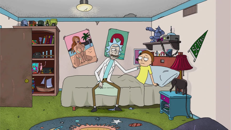 Morty’s bedroom