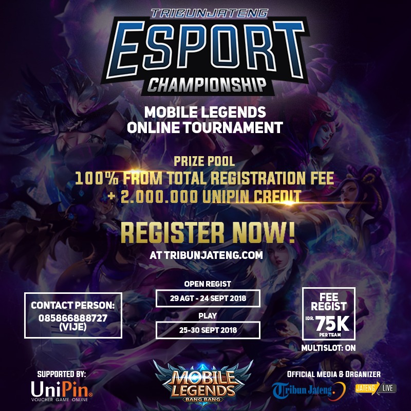 Tribun Jateng E-Sport Championship / Tribunjateng.com