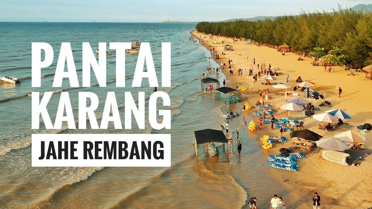 Keindahan Wisata Pantai Karang Jahe Beach Rembang Jawa Tengah