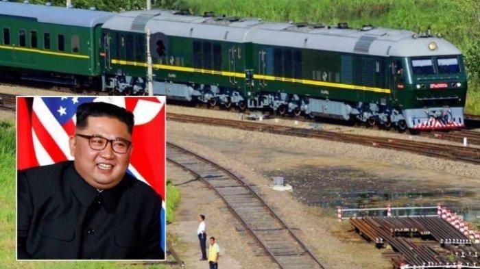 Kereta Lapis baja yang ditumpangi Kim jong-un Untuk menemui Donald Trumph, Presiden AS