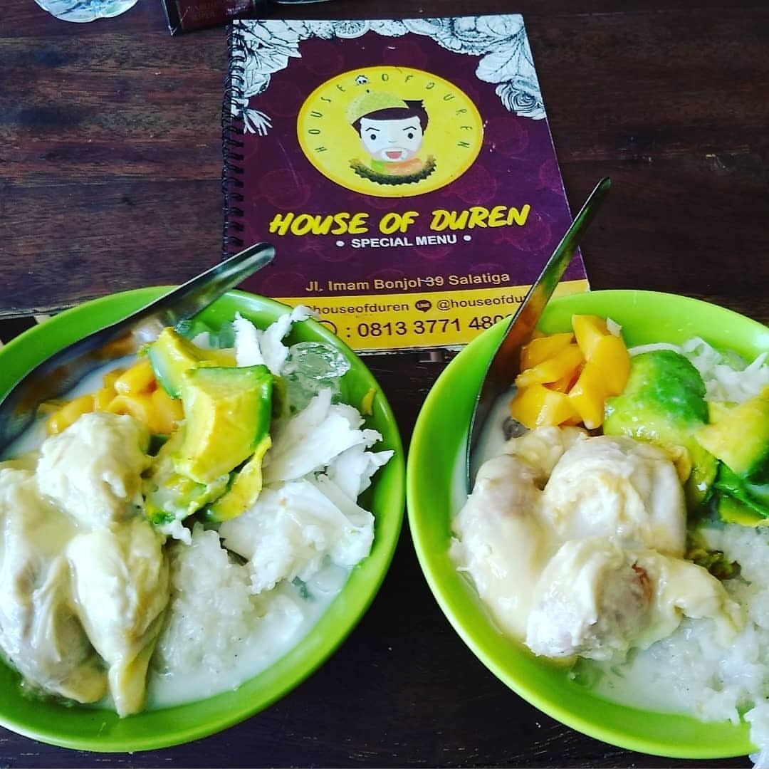 Sensasi Menikmati Es Durian Enak Di House Of Duren Pinggir Jalan Kota Salatiaga