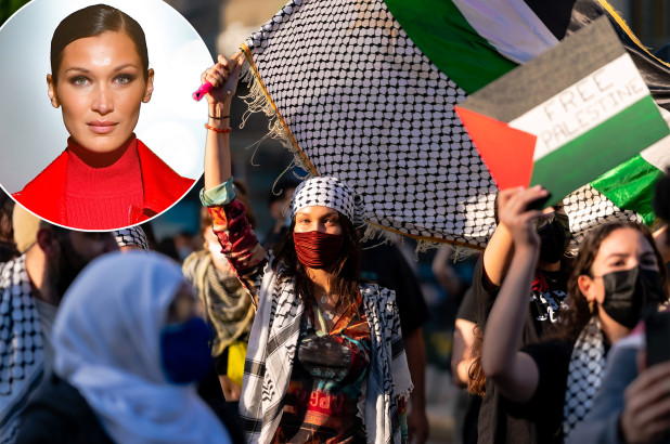 Miliki Darah Palestina, Bella Hadid Di Kecam Israel Karena Ikuti Aksi Bela Palestina