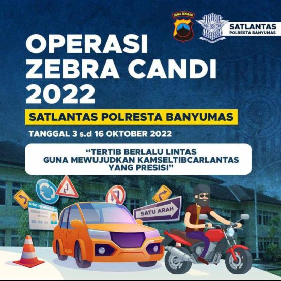 Operasi Zebra Candi Mulai Senin 3 Oktober 2022, berikut Sasarannya