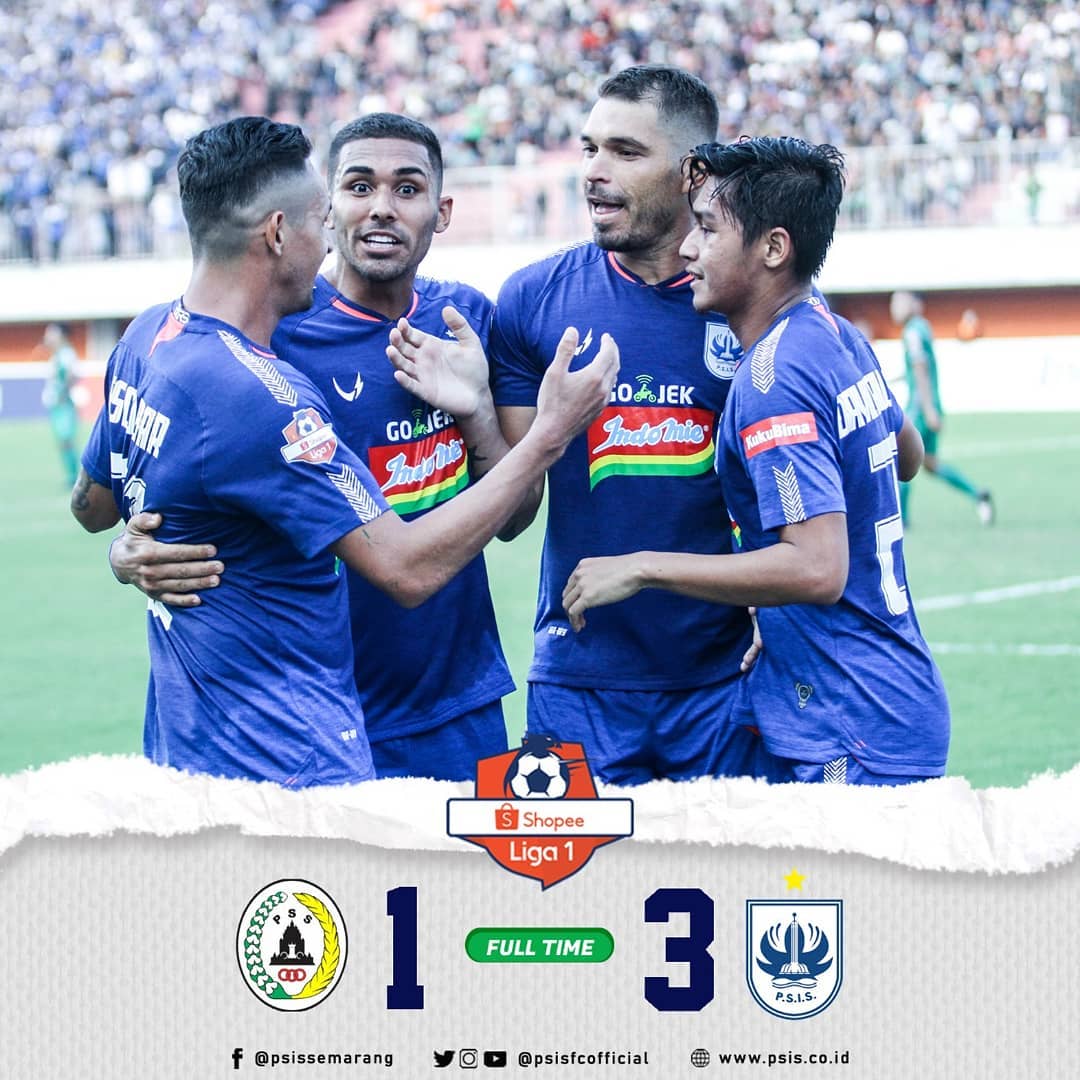 PSIS Semarang libas PSS Sleman di Stadion Maguwoharjo