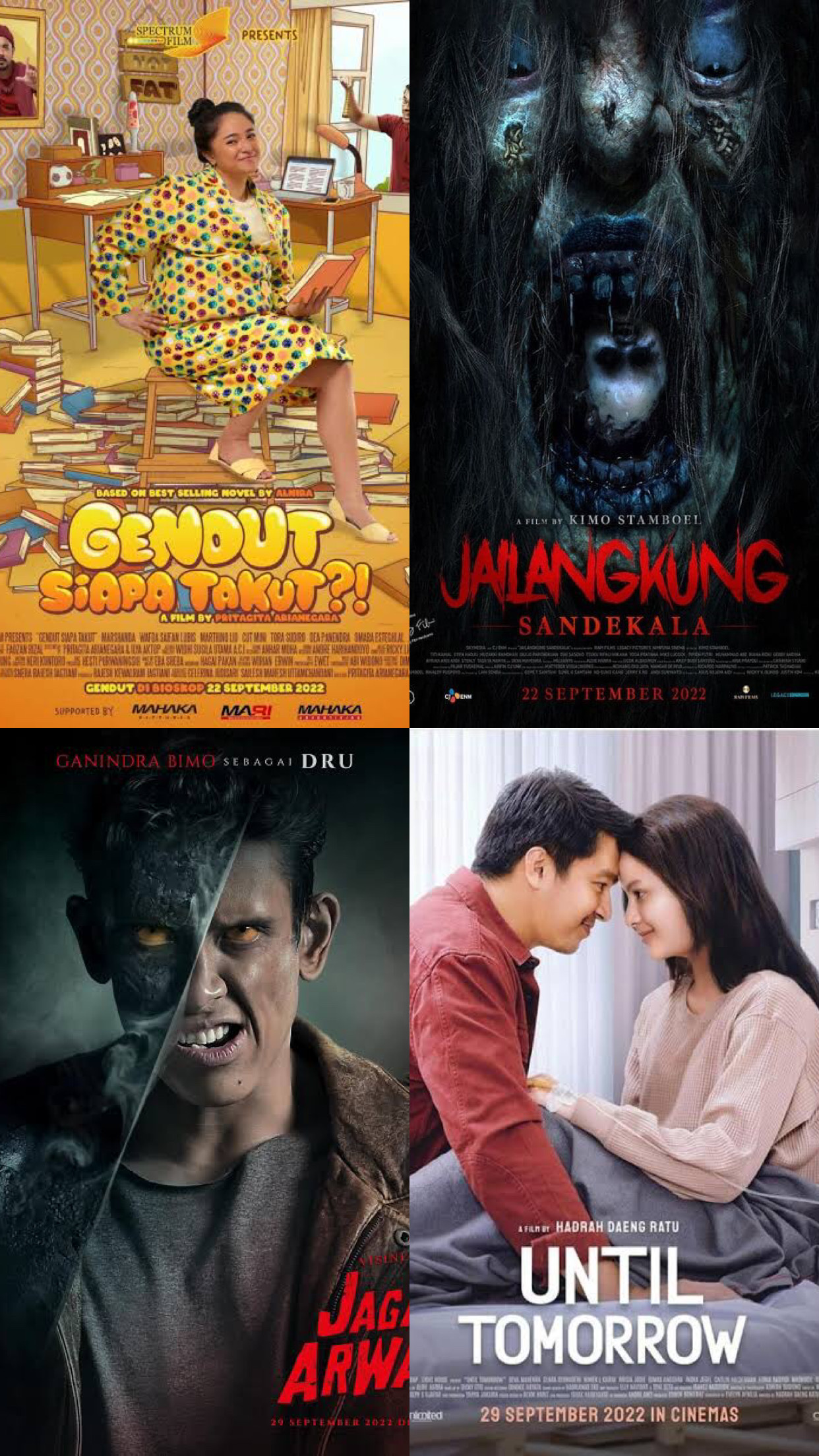 Rekomendasi Film Indonesia Tayang Bioskop Akhir September 2022