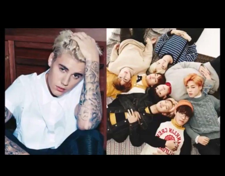 Rumor Beredar, BTS dan Justin beiber Akan Melakukan Suatu Kolaborasi