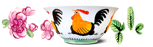Google Doodle Rooster Bowl