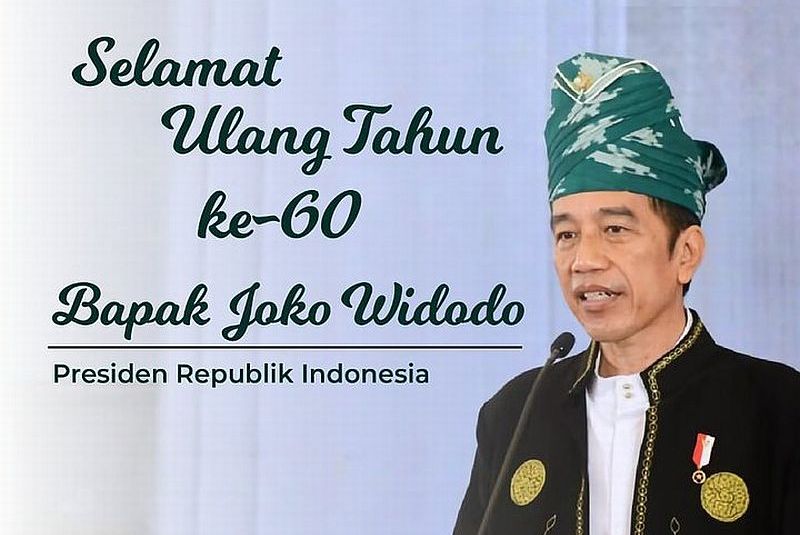 Selamat Ulang Tahun Bapak Jokowi Ke 60 Tahun