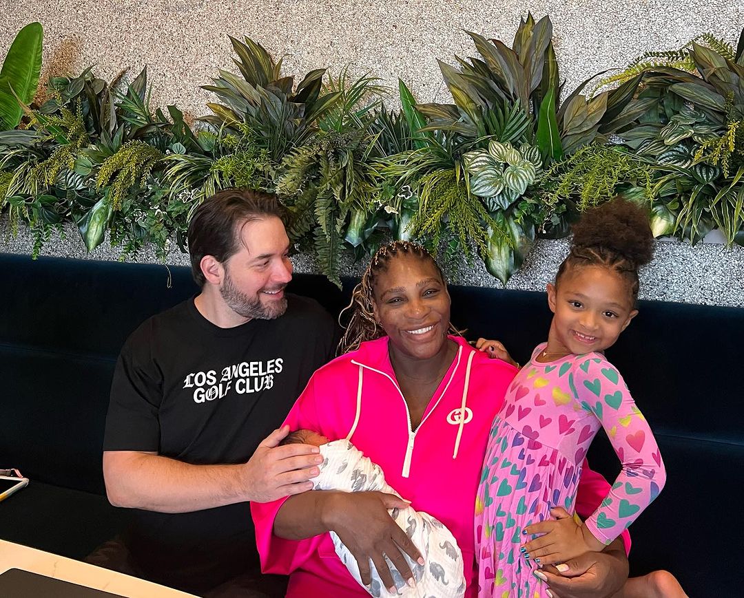 Serena Williams dan Alexis Ohanian Sambut Bayi Putri Kedua Mereka