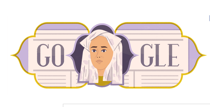Google Doodle Roehana Koeddoes