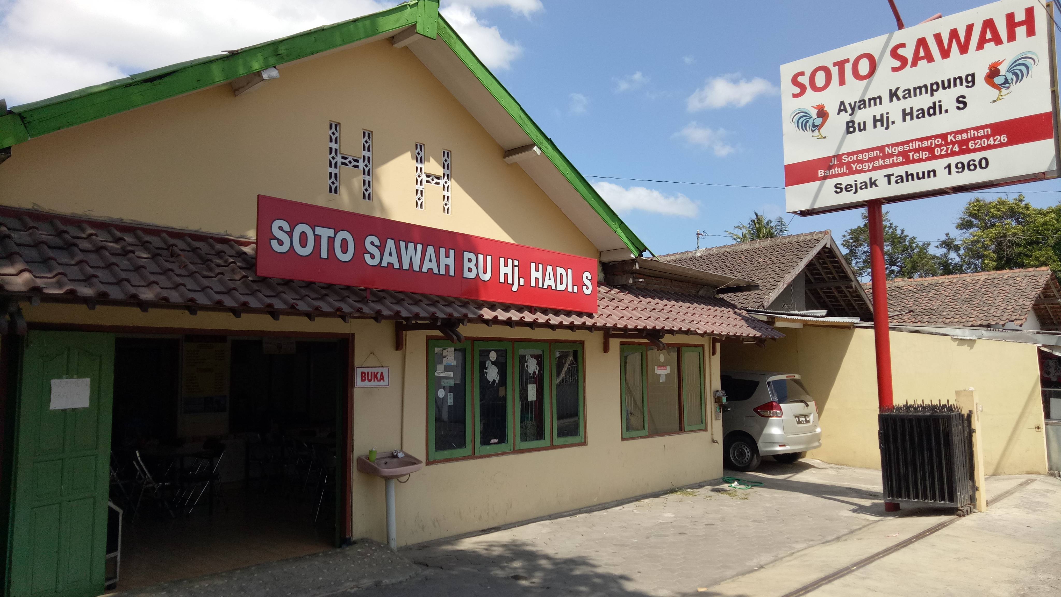 Soto Sawah Bu Haji Hadi Sejak 60-an