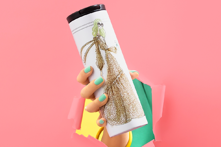Starbucks Gandeng Desainer AS Rachel Zoe untuk Bikin Tumbler Spesial