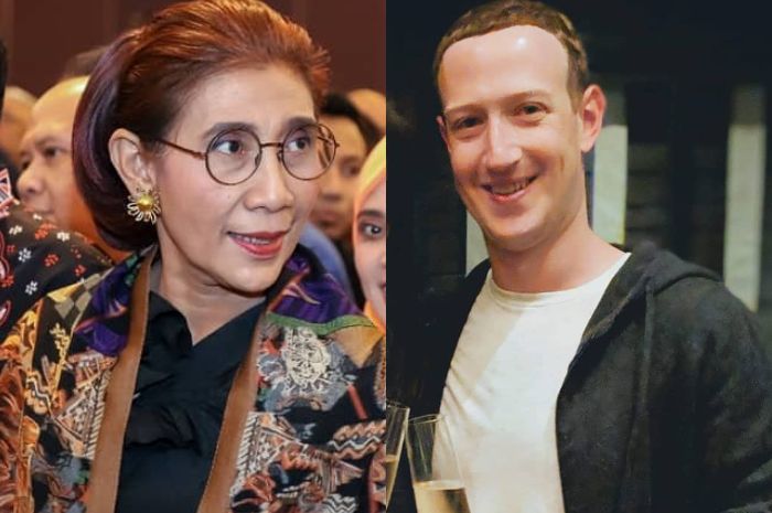Susi Pudjiastuti Menantang Mark Zuckerberg Untuk Lomba Paddle Boarding